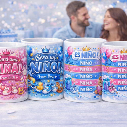 Taza Mágica Revelación de Sexo