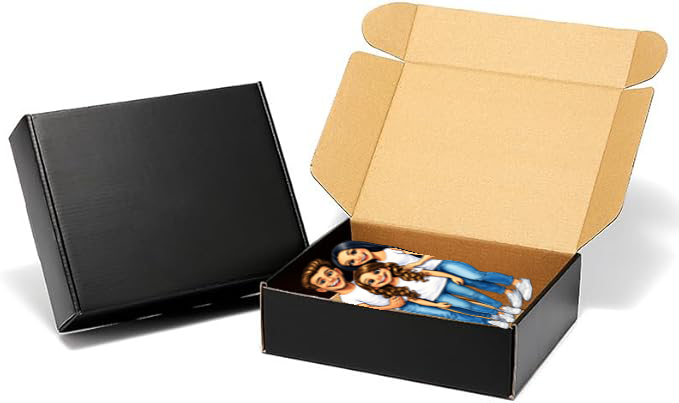 Figura 3D con foto familiar personalizada